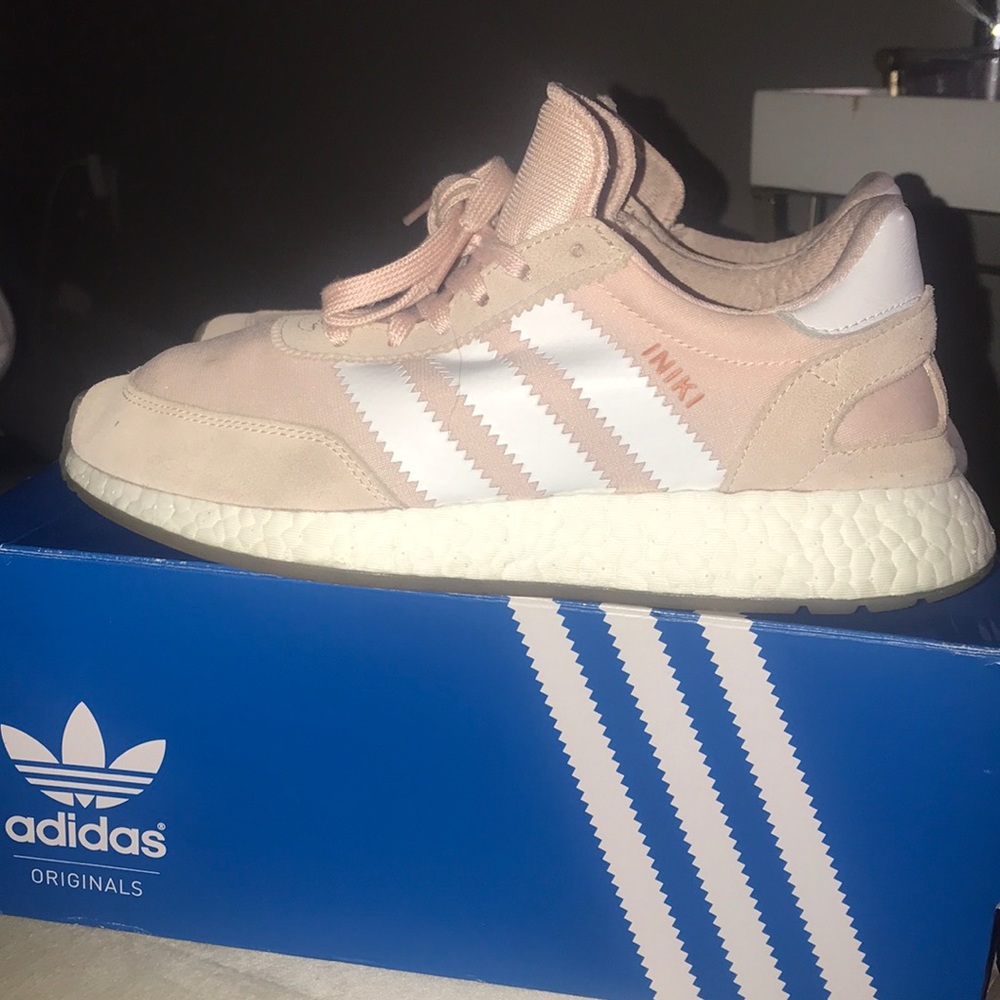 Pink Adidas Iniki runner